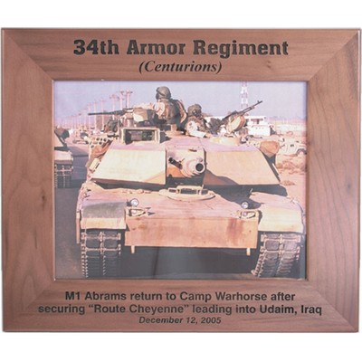 Dark Red Alder Picture Frame (4"x6")