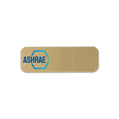 USA Made Eco-Friendly UV Full Color Aluminum Badges (custom shape 1-5 Sq. Inches)