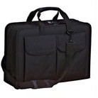 Nylon Zipper Tool Case w/Telescoping Handle and Wheels (17.5"x12.5"x6")