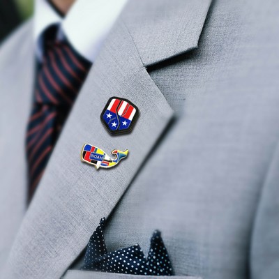 Custom Classic Lapel Pin (1")