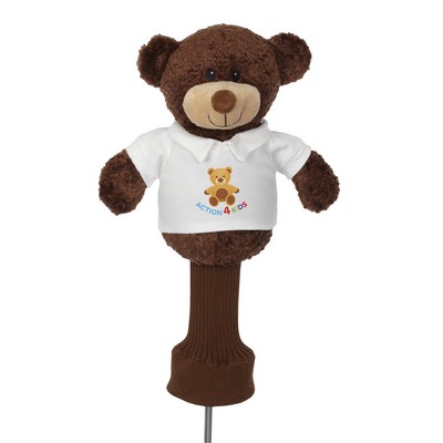 Cuddle Pals Head Cover "Backspin the Bear" w/Shirt