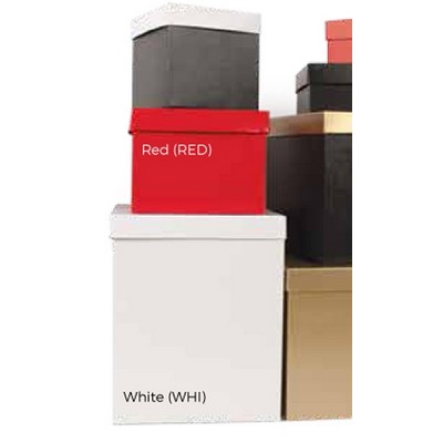 White Hi-Wall Box (8" x 8" x 9")