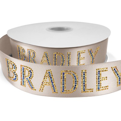 1 1/2" Bridal Satin Ribbon - 50yd Roll - Sparkle