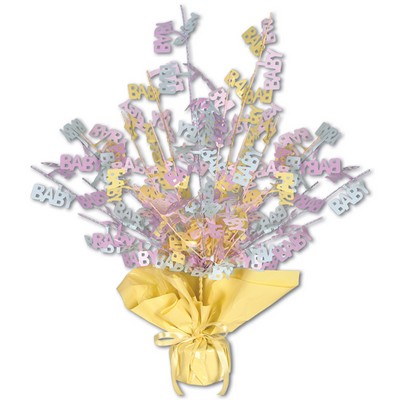 Baby Shower Gleam 'n Burst Centerpiece