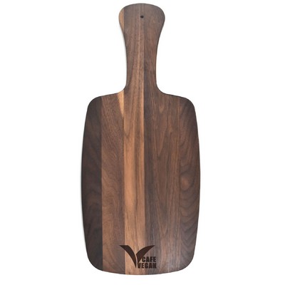 8" x 18 1/2" Walnut Paddle Cutting Board