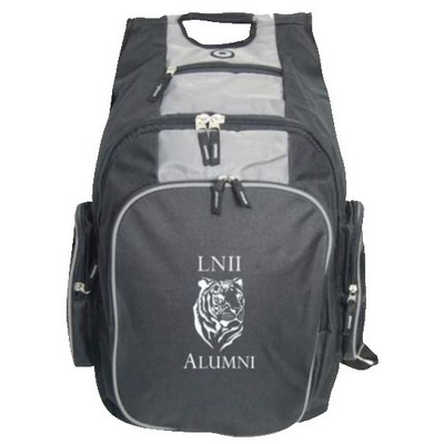 Mannitok Laptop Computer Backpack w/USB & Headphone Ports