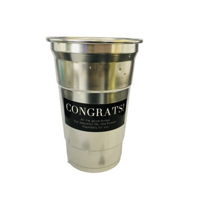 Aluminum Barrel Beer Cool Cup