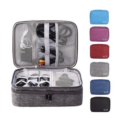 Three Layers Digital Organizer Bag
