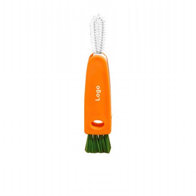 3in1 Bottle Cap Detail Brush Set Multipurpose Bottle Cleaner