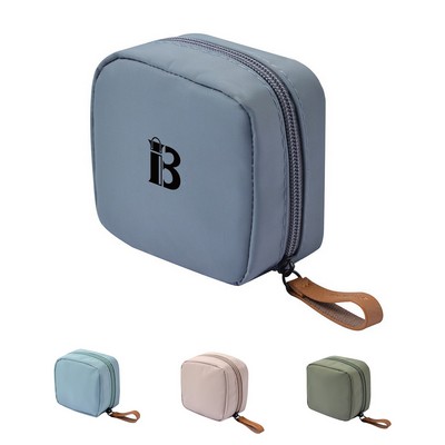 Waterproof Portable Mini Cosmetic Bag Pouch With Zipper