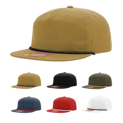 Richardson® Umpqua Grandpa 5-Panel Rope Cap Snapback