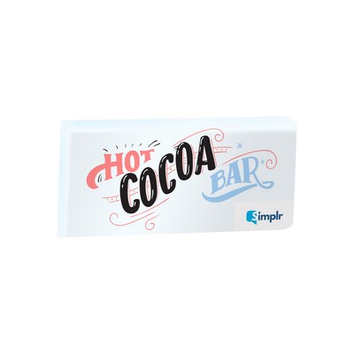 1 Oz. Chocolate Bar in Envelope Wrapper - Hot Cocoa Bomb