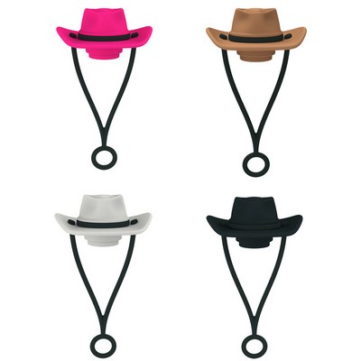 Silicone Cowboy Hat Straw Covers Cap