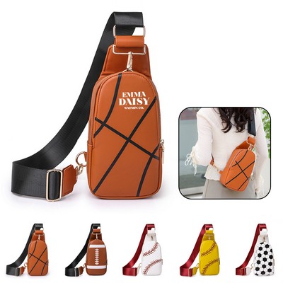 Leather Crossbody Sling Bag