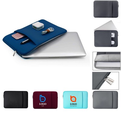 11" Fluffy Lining Water Resistant Neoprene Laptop Sleeve