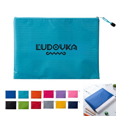 A4 Oxford Document Holder Pouch File Folders Bag