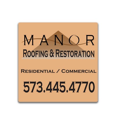 Magnet-30Mil-7"X7" Custom Shape-Indoor-Outdoor. Full Color
