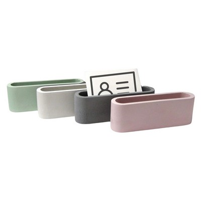 Concrete Business Card Holder
