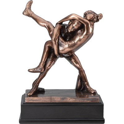 Double Wrestler Female Resin