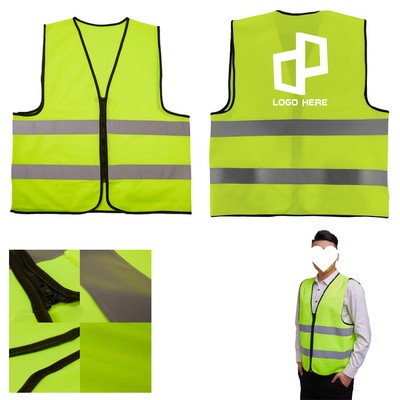 Unisex Reflective Safety Vest