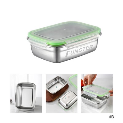 Stainless Steel Food Preservation Container 93 oz.