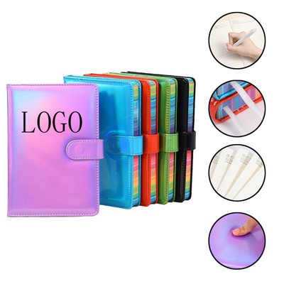 Color Magnetic Buckle Notebook
