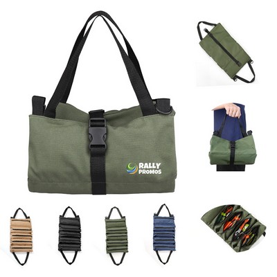 Waterproof Tool Bag Roll Up Organizer Pouch