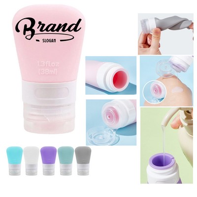 1 oz. Silicone Travel Dispenser with Leakproof Design