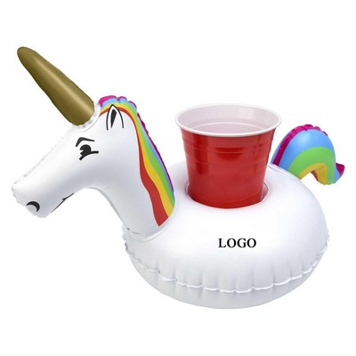 Inflatable Unicorn Beverage Holder