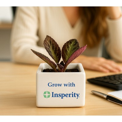Gratitude Bloom - Luxe Ceramic Planter