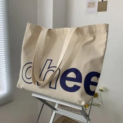 Korean Shoulder Canvas Tote