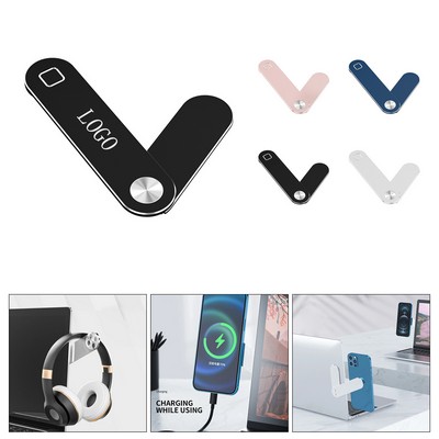 Aluminum Alloy Laptop Expansion Stand w/ Magnetic Holder