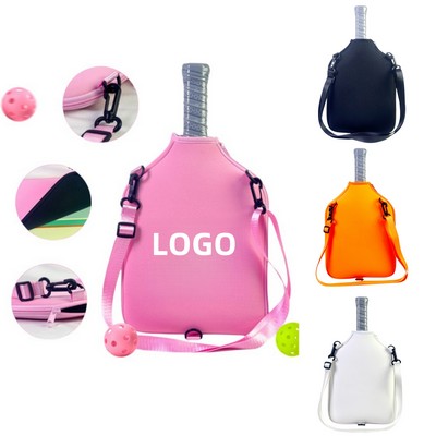 Outdoor Neoprene Pickleball Paddle Bag