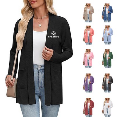 Women's Long Sleeve Cardigan Sweaters