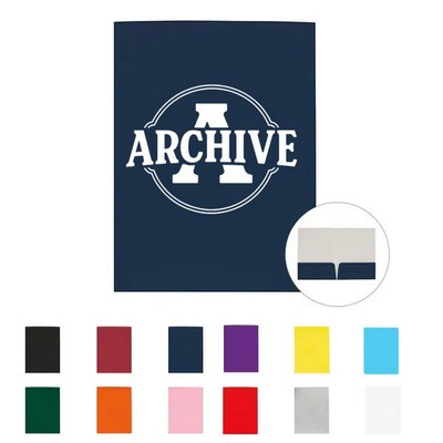 Custom Gloss Paper Folder