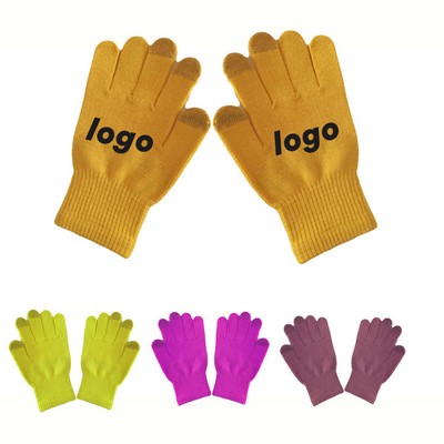 Touching gloves