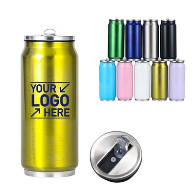 17oz Double-Wall Creative Cola Can Shaped Tumbler (Direct Import)