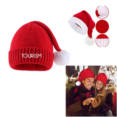 Santa Knitted Hat