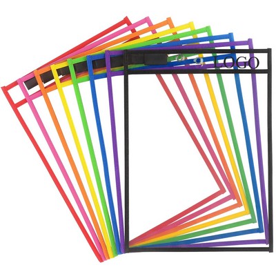 Dry Erase Pockets Sleeves