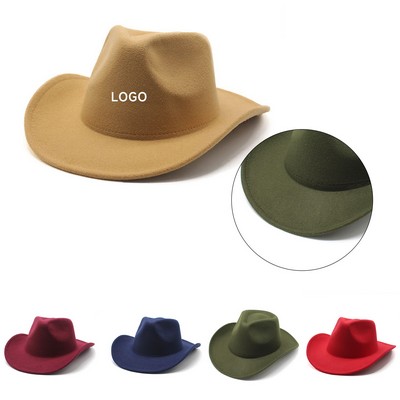 Wide Brim Felt Hat