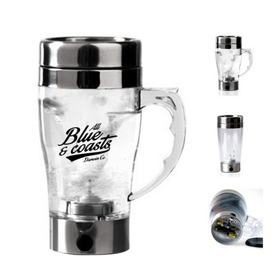 20OZ Battery Operated Self-stirring Transparent Coffee Mug