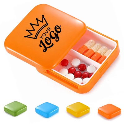 Portable Mini ABS Daily Pill Case