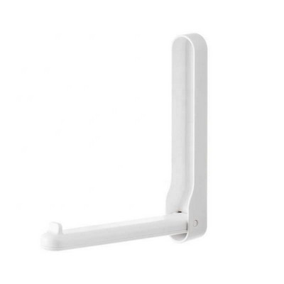 Foldable Plastic Hanger Storage Rack Clothes Shelf Organizer