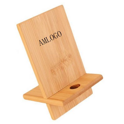 Solid Wood Phone Stand