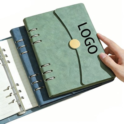 Imitation Leather A5 Loose Leaf Business Office Notebook