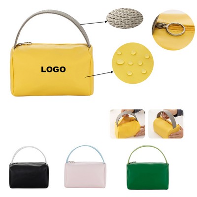 PU Cosmetic Bag With Zipper