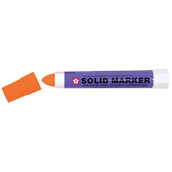 Fluorescent Orange Solid Paint Windshield Marker