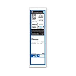 PEEL n SEAL™ 3 1/8" X 11" Custom Exterior Addendum Sticker