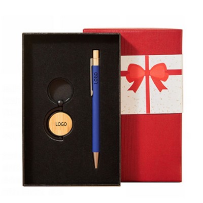 Pen & Keychain Gift Set