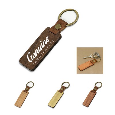 Simple Wooden Keychain